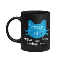 Caneca Geek - Friends Smelly Cat - Preta