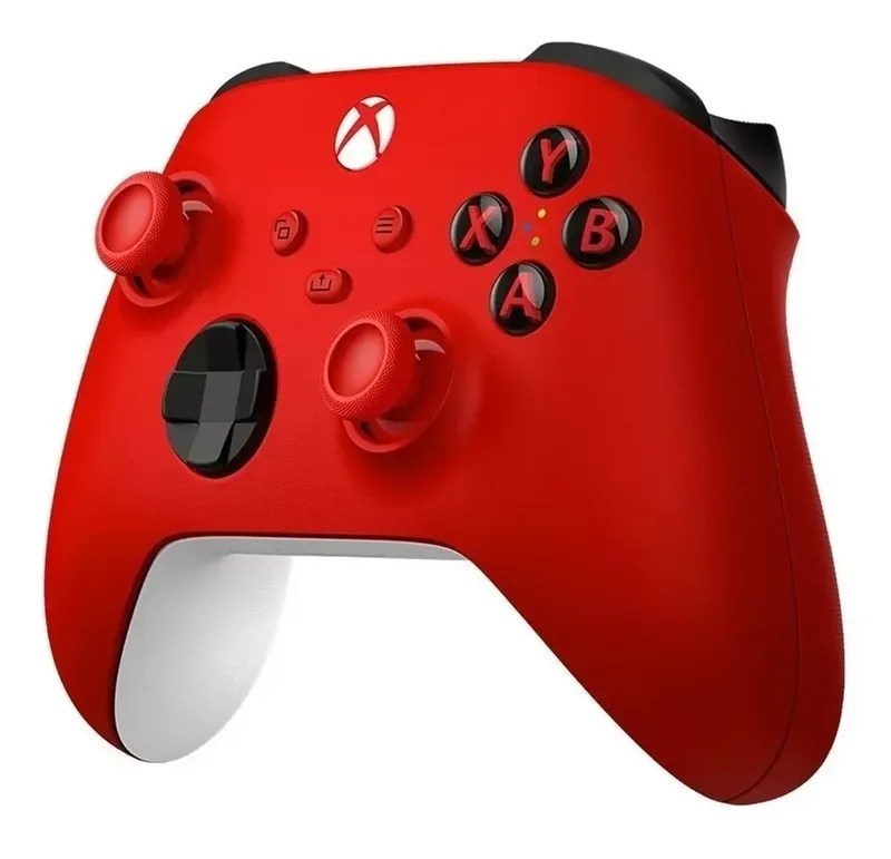 Controle Sem Fio Microsoft XBOX Wireless Series X|s – Multi Red , Compatível Com XBOX One E PC.