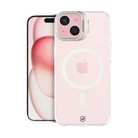 Capa Para Iphone 15 - Magsafe Crystal Armor Stand - Não Amarela - Gshield