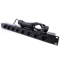 Régua Calha Pdu 8 Tomadas Padrão Nbr14136 De 10a Modelo 19"