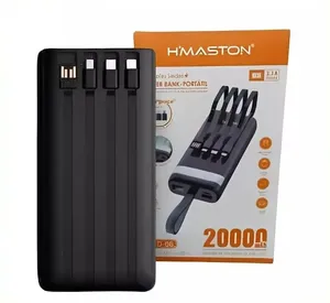 Power Bank Portátil 20.000mah Hmaston - Carregador Rápido