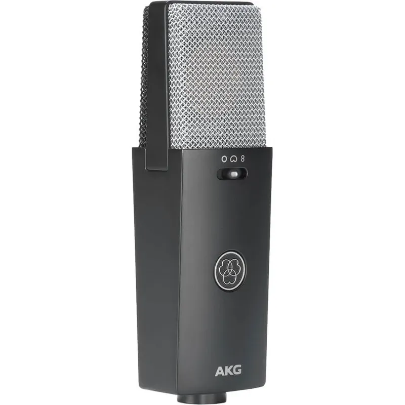 Microfone Akg C114 Condensador Multipadrão De Diafragma Grande