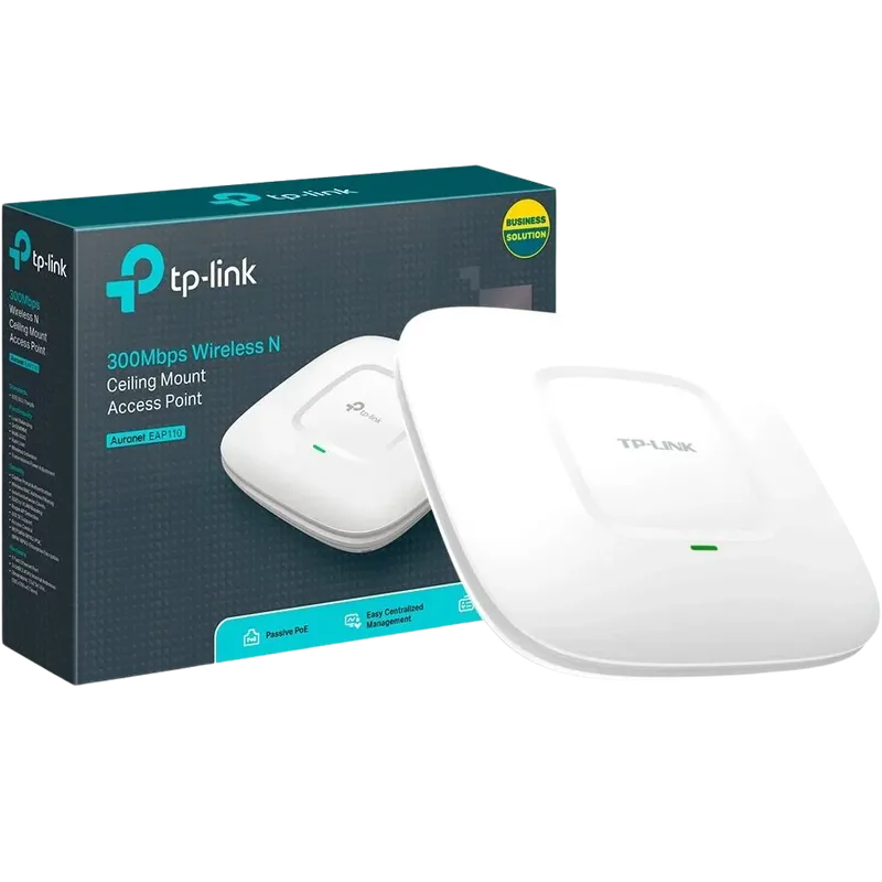 Access Wireless N300 Montavel Em Teto Eap110 Tp-link 2.4ghz