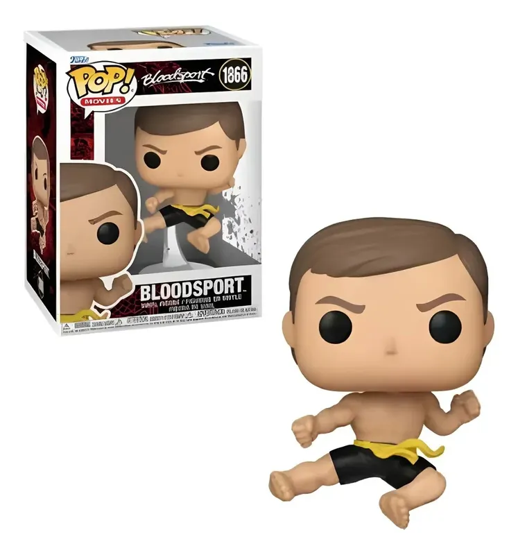 Funko Pop Movies Frank Dux 1866 O Grande Dragão Branco Bloodsport