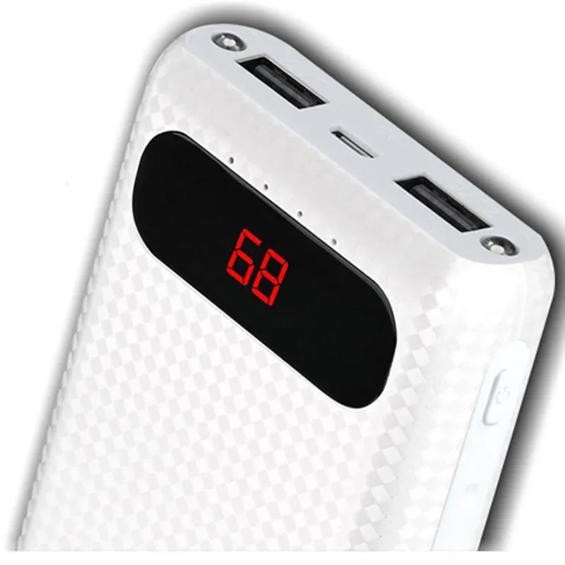 Carregador Power Bank Awei 20000 Mah Digital Duplo Usb P70k