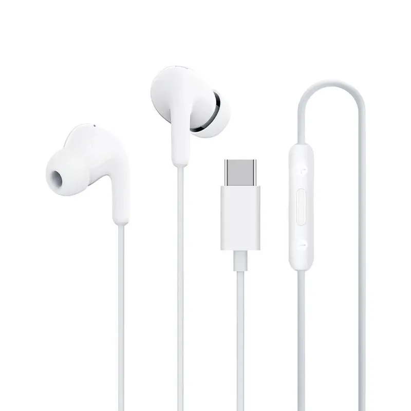 Fone De Ouvido Com Fio Usb Tipo-c Xiaomi, Branco