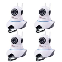 Kit 4 Câmeras De Segurança Ip Sem Fio Wifi Hd 720p Robo Wireless