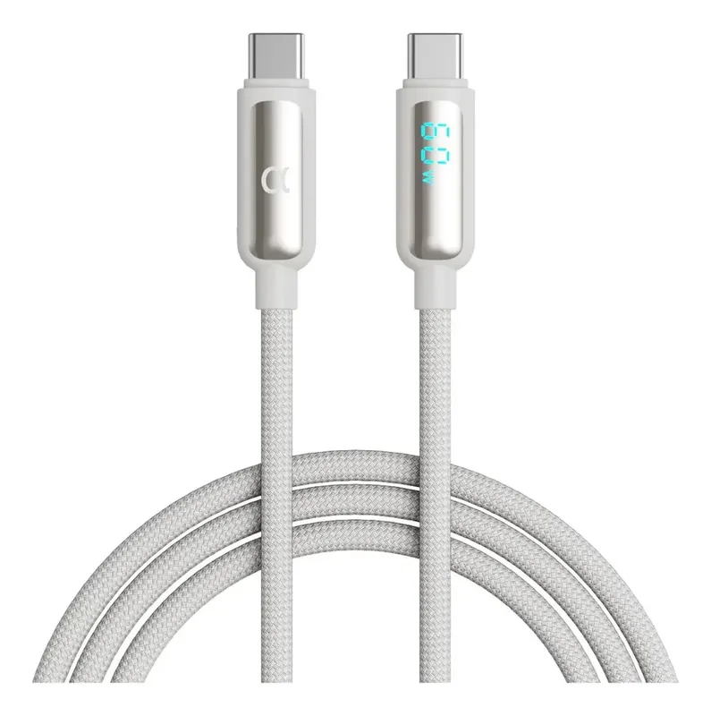 Cabo Usb C Tipo C Para Iphone 15,16 E 17 Pro Max Branco