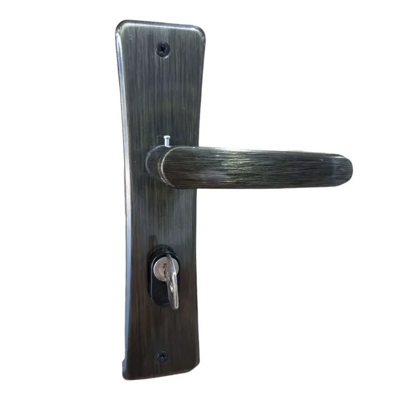 Fechadura Quênia 2009/04 Externa 40mm Espelho Oxidado Hela