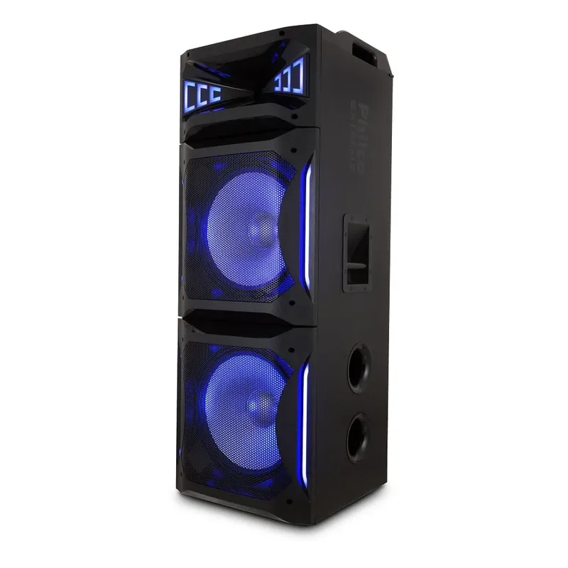 Caixa Acústica Philco Flash Lights Preta Pcx30000 – Bivolt