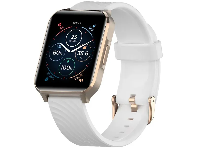 Smartwatch Motorola Watch 70 Rosa Google Fit Moswz70-rg