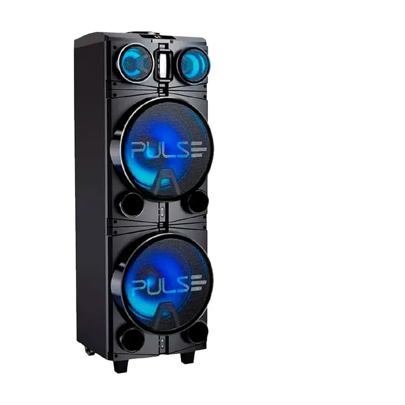 Caixa De Som Multi Storm 2 12"pol Bleutooth LED Rádio Fm Tws -1500w