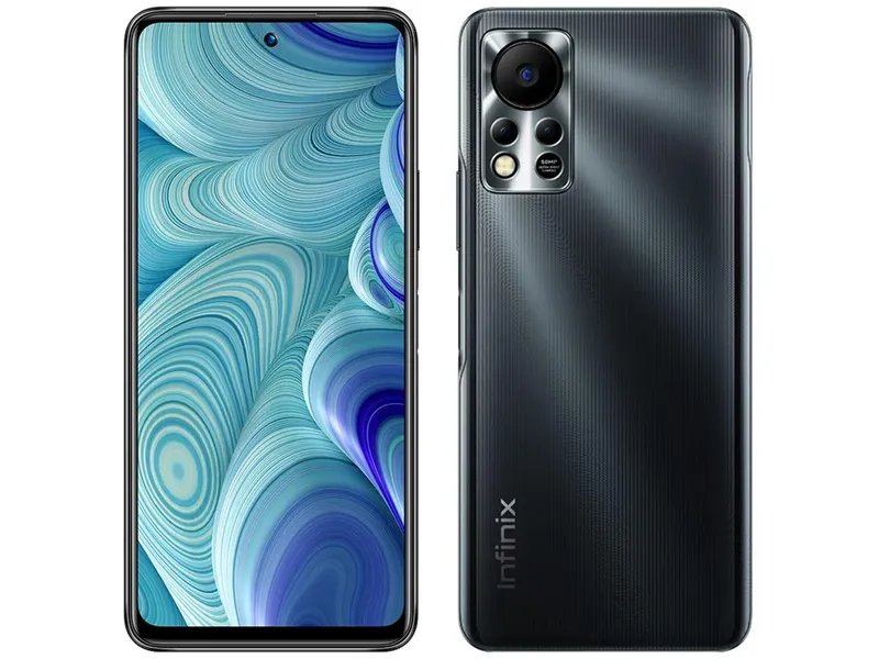 Smartphone Infinix, Hot 11S, 6GB RAM, 128GB, Câmera Tripla 50 MP, Tela 6.78 De 90 HZ, Full HD, Preto
