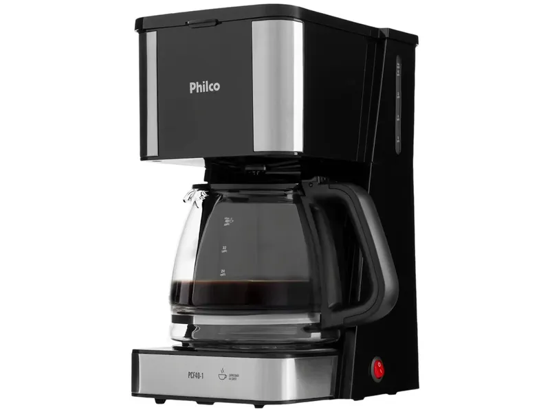 Cafeteira Philco 40 Cafezinhos 1,6 Litros PCf40a 950w Preto 220v