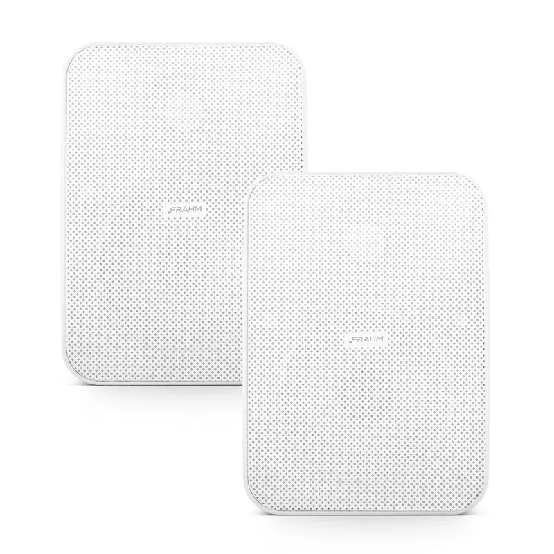 Par De Caixa De Som Passiva CS 5", 80W, Outdoor, 8 Ohms, Branco, Frahm