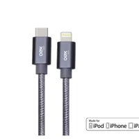 Cabo Tipo-c X Lightning 3.0 1,5m Cinza Ce201