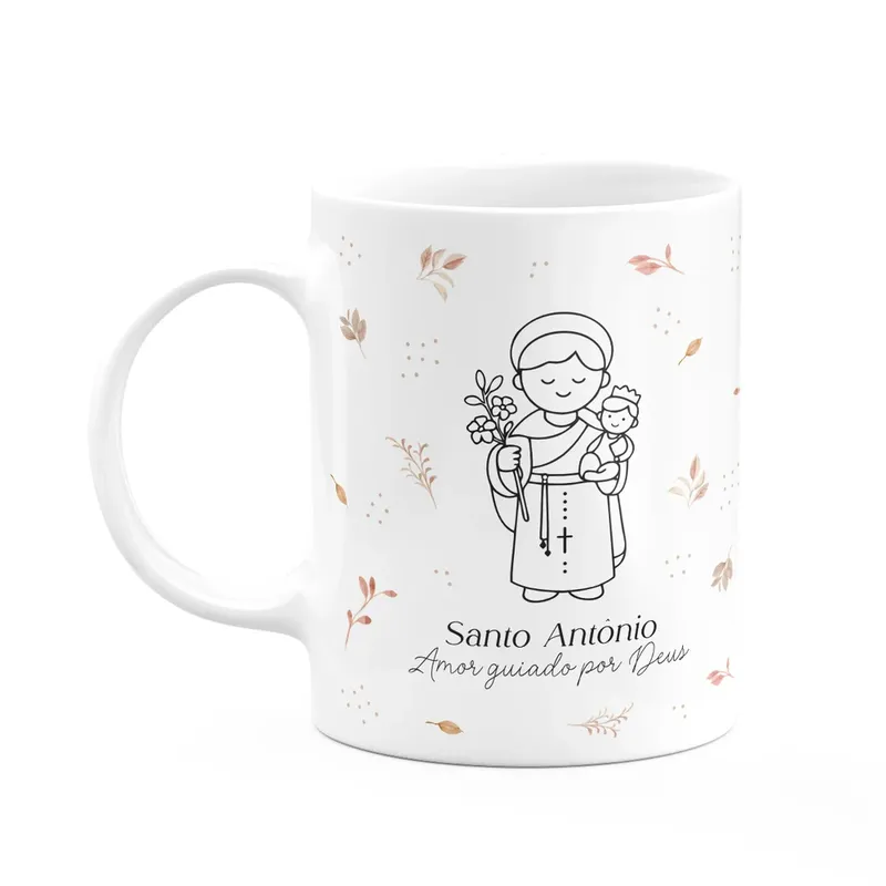 Caneca Religiosa Santinhos - Santo Antônio