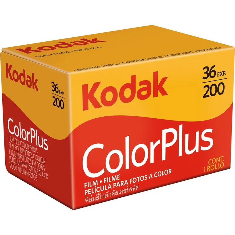 Filme Fotográfico 35mm Kodak Colorplus Iso 200 Colorido 36 Poses