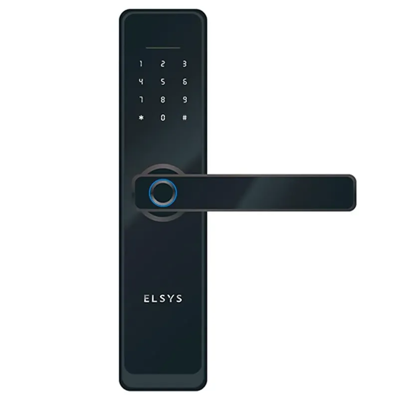 Fechadura Digital Elsys, De Embutir, WiFi, Com Biometria