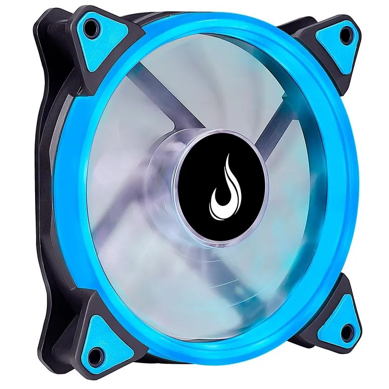 Ventoinha Rise Mode Galaxy Led, 120mm, Azul - RM-FN-01-BB