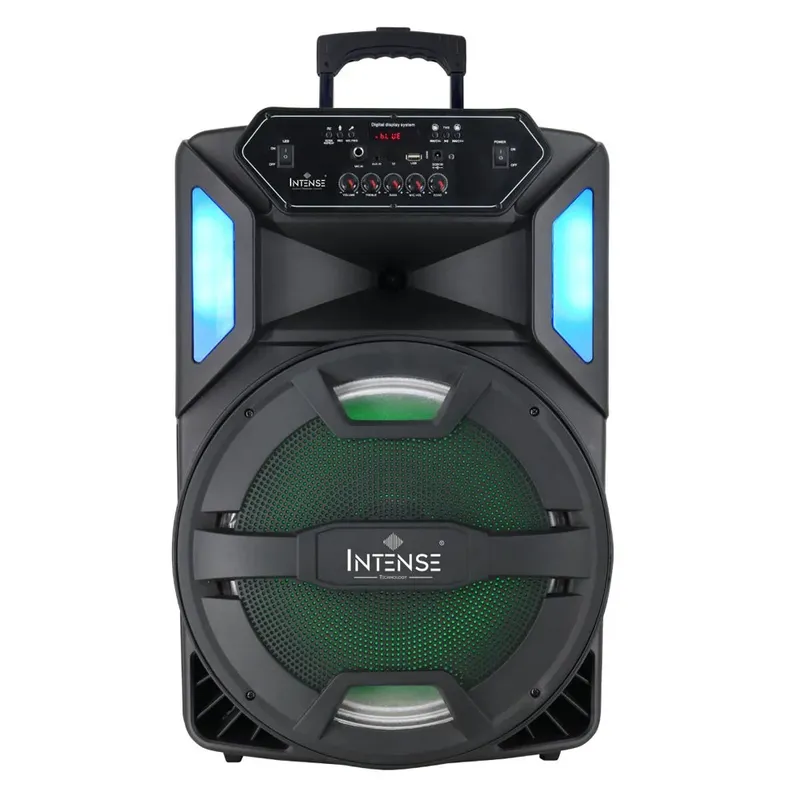 Caixa De Som Ics-15-600 Com Função Tws Bluetooth 600w Intense