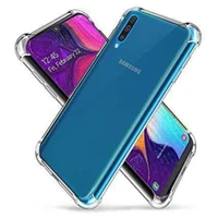 Capa Anti Shock Para Samsung Galaxy A50 + Película Flexível 9d Ceramica