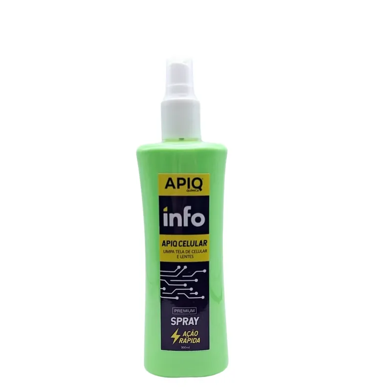 Limpador De Celular Tablete Notebook Apiq Info 300ml