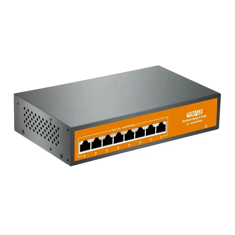 Switch Haiz Full Poe 8 Portas Poe Gigabit 10/100/1000mbps