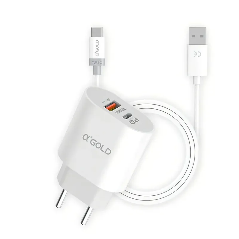 Carregador Celular 20w Para Uso Diário, Compacto E Leve