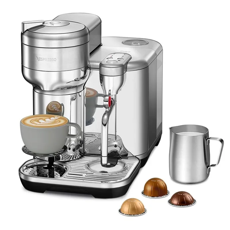 Máquina De Café Nespresso Vertuo Creatista, Em Aço Inoxidável, Para Café Espresso, 220V, Inox - Gcv5br