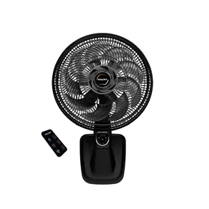 Ventilador De Parede Com Controle Mallory 40cm Smart Control Preto 220v