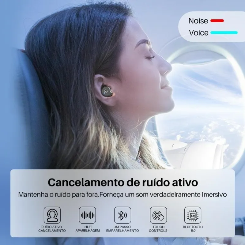 Fones De Ouvido Bluetooth Monster Airmars XKT01 - Azul