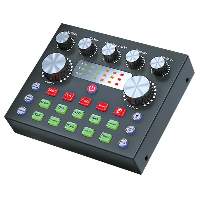 Mesa De Som Profissional Usb Bluetooth Efeitos Dj Studio.