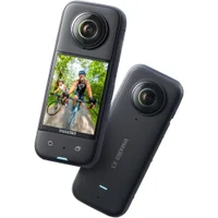 Câmera De Ação Insta360 X3, Sensores De 48 MP De 1/2 ", Vídeo HDR Ativo 5,7k 360º, Foto De 72 MP, Lente Única 4K