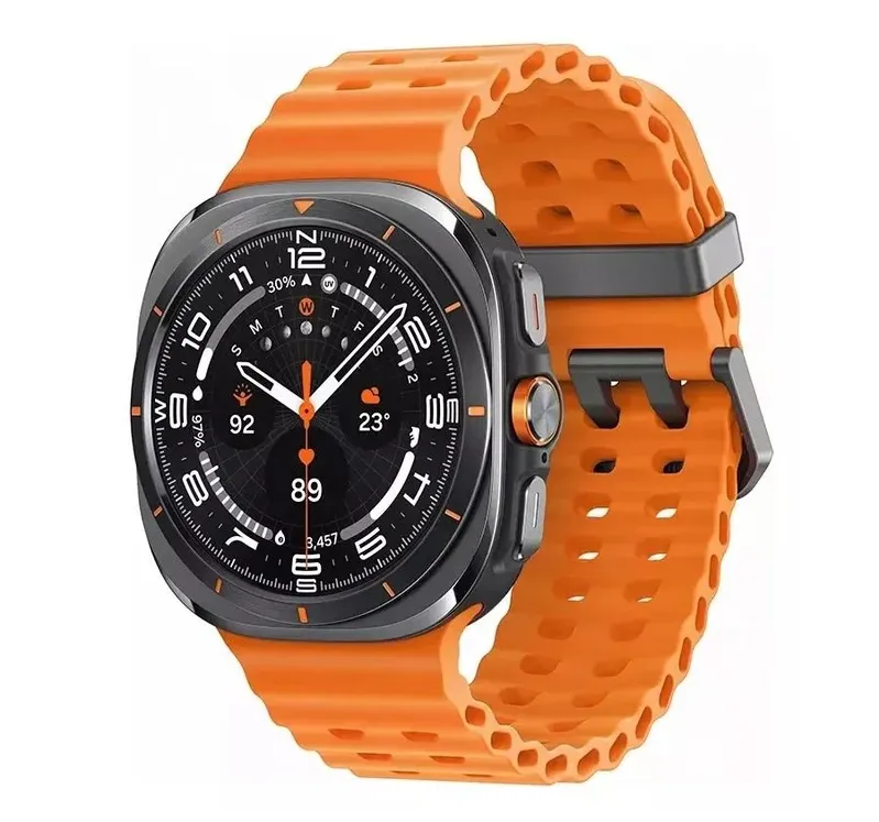 Smartwatch Watch Ultra W7 Super AmoLED 47mm Preto Multiira Laranja