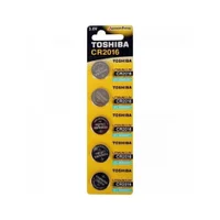 Bateria Toshiba Cr2016 3v, Cartela Com 5