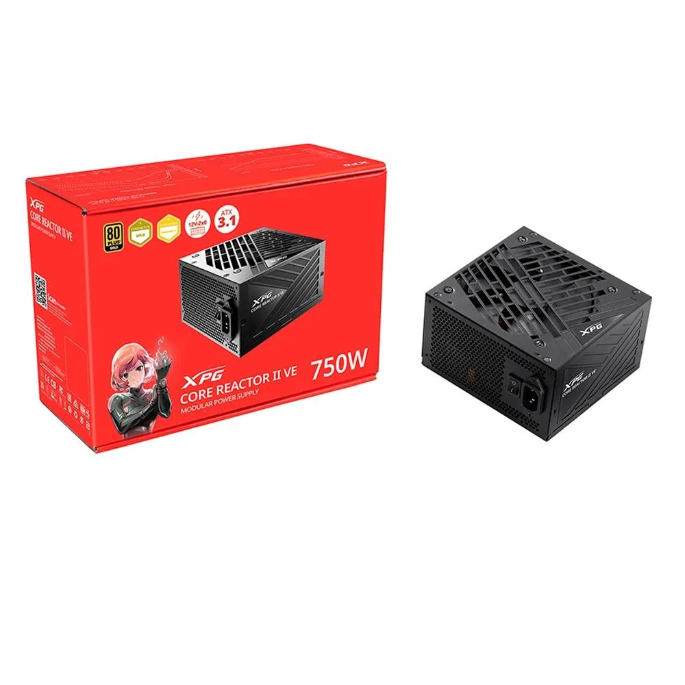 Fonte XPG Core Reactor II VE 750W 80 Plus Gold Modular