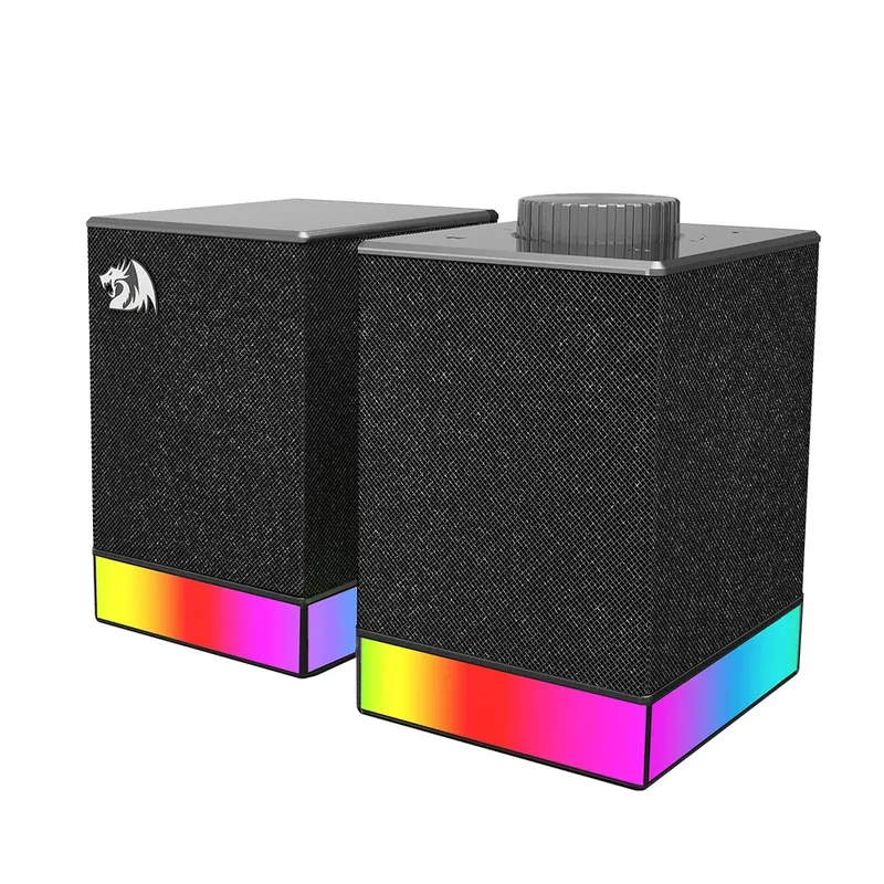 Caixa De Som Gamer Glyph RGB Preto Gs517 Redragon