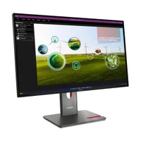 Monitor Lenovo Thinkvision P27q-40 27" Qhd Antirreflexo Para Uso Profissional