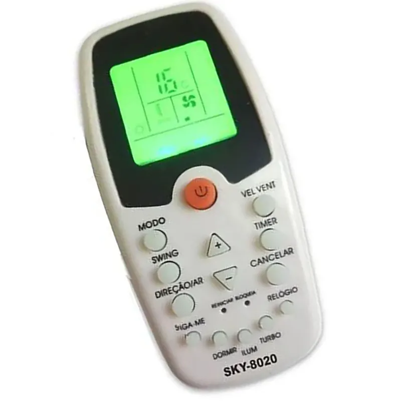 Controle Vc Mbtech Remoto Para Ar Komeco Kohi 18qc 1hx Compatível