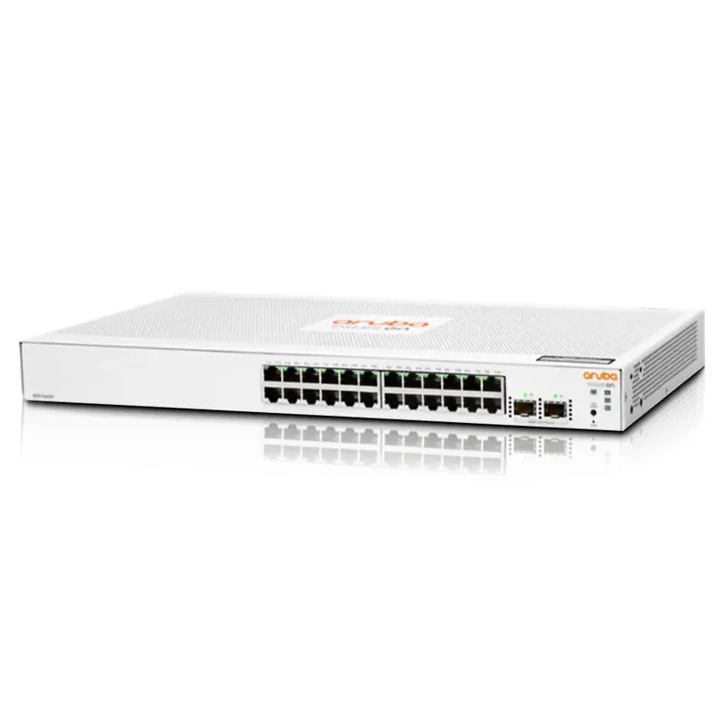 Switch 24 Portas 10/100/1000 Hp Aruba Gibabit +2 Sfp Gerenciavel Rack Jl812a aba