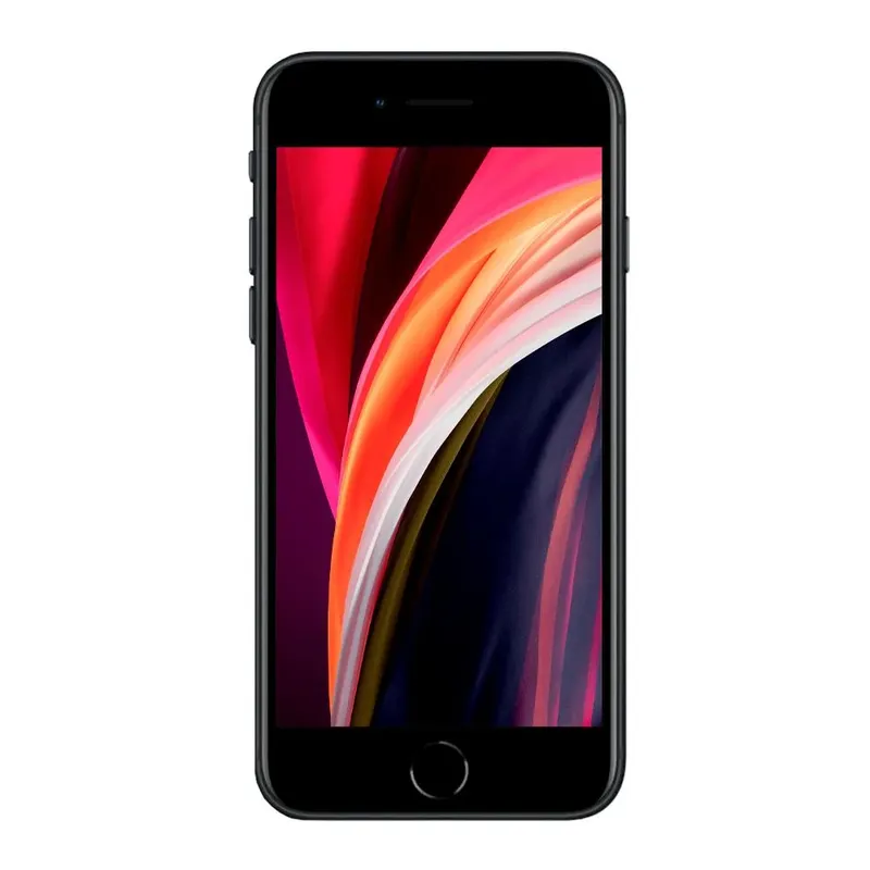 Usado: Apple Iphone Se 2020 64gb 3gb 4g Ios Preto Desbloqueado
