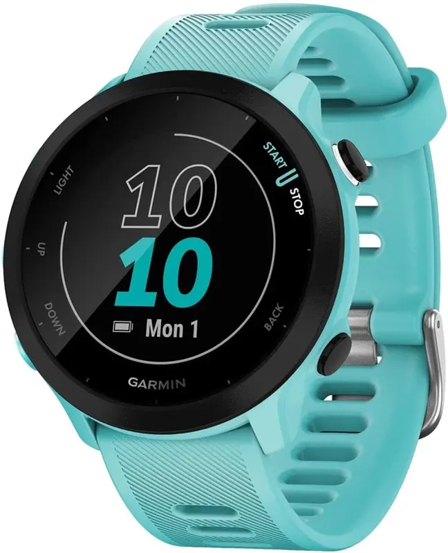 Relógio Garmin Forerunner 55 Com Monitor Cardíaco De Pulso E Gps