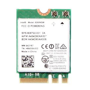 Placa Wifi Intel Dual Band, Wireless-ac 8260 8260ngw