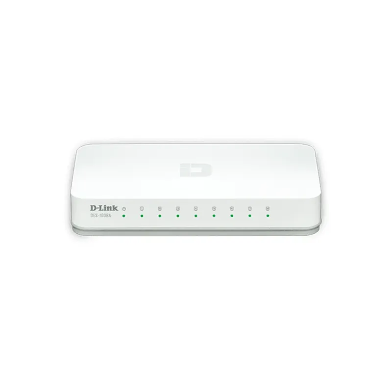 Switch D-LINK Fast-Ethernet 8 portas - DES-1008C