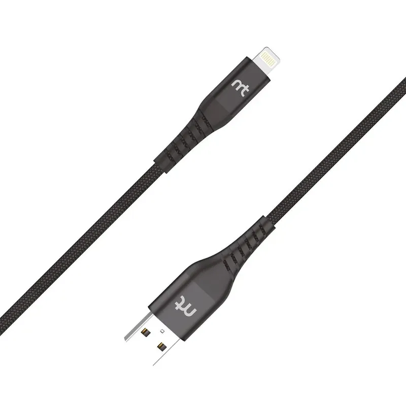 Cabo Lightning Para Usb-a Preto, 1,5 Metros, Mistertech