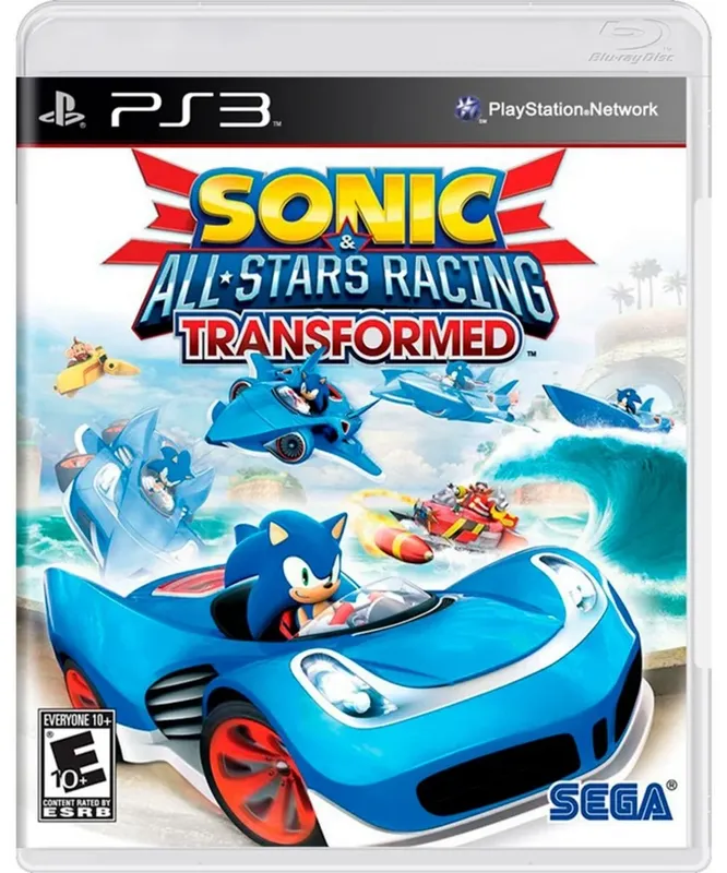 Jogo Sonic & All-stars Racing Transformed - Ps3