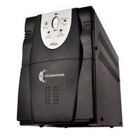 Estabilizador Coletek 3200 VA, 6x Tomadas, Saída 115V, Bivolt Automático - 4T-10A 2T-20A