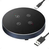 Microfone De Mesa Usb Com Função Mudo E Alto-falante
