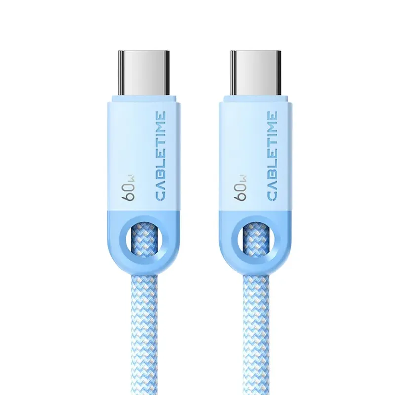 Cabo Carregador Usb C Turbo Pd 60w Para Android Iphone 25cm
